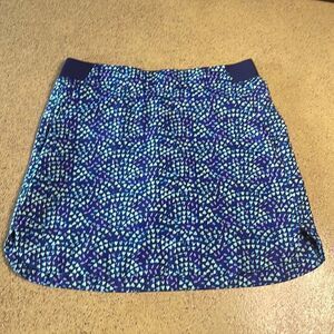 Cypress Club golf / tennis skort blue purple sz S